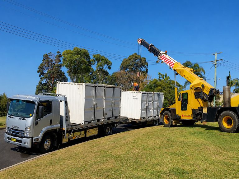 Shipping Container Transport Options
