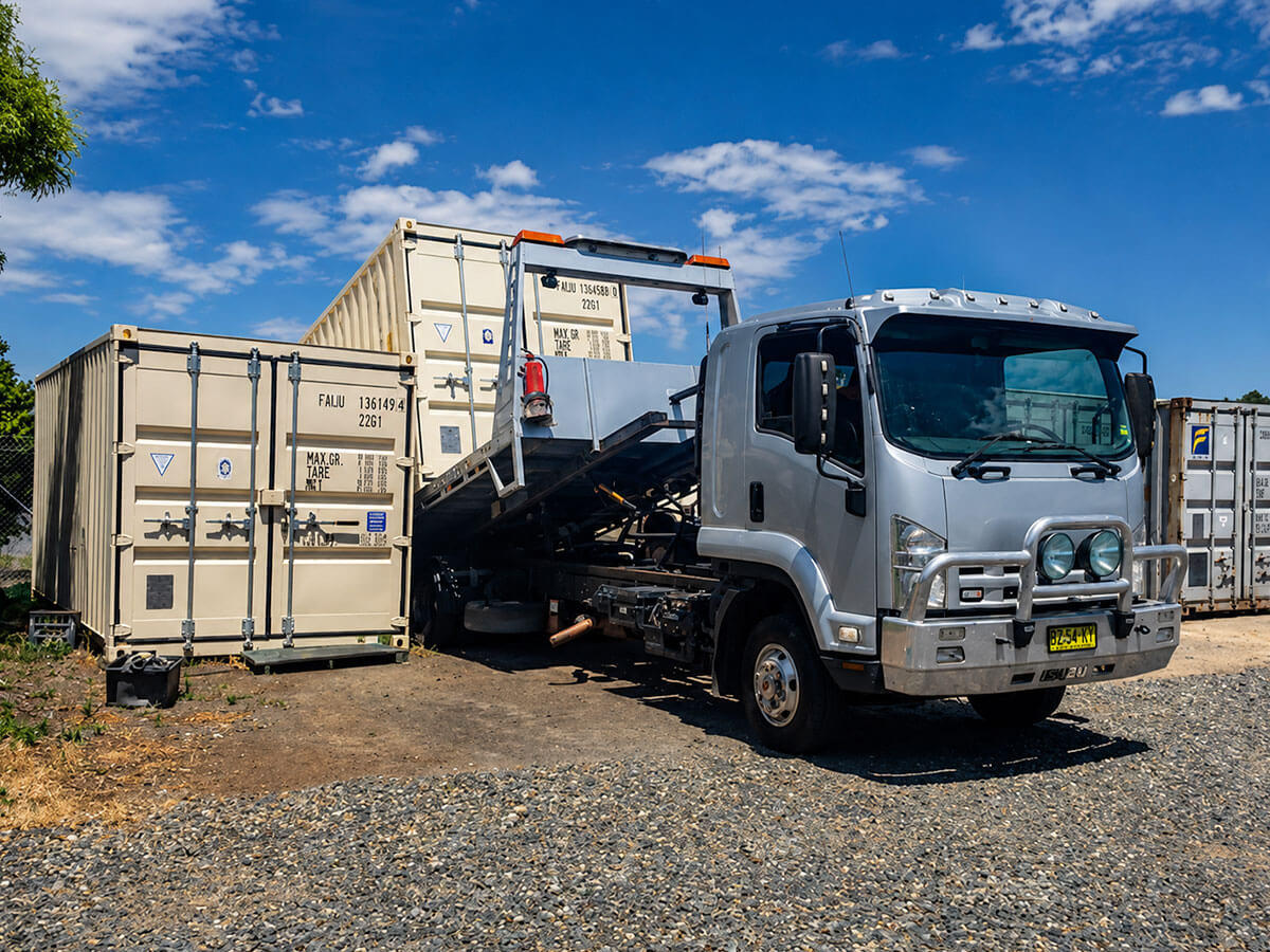 Shipping Container Transport Gallery 01 - Ballina Tow Trucks