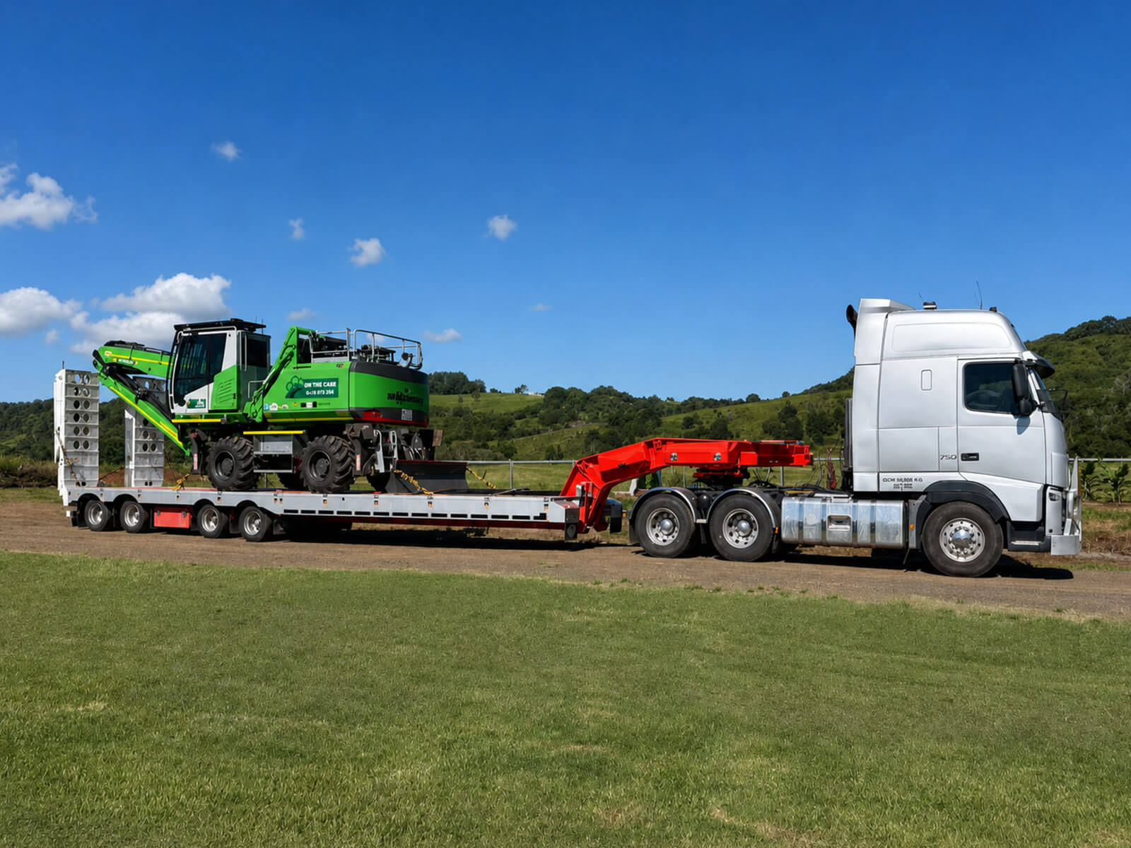 Float Transport Gallery 03 - Heavy Machinery Transport - Ballina Tow Trucks NSW