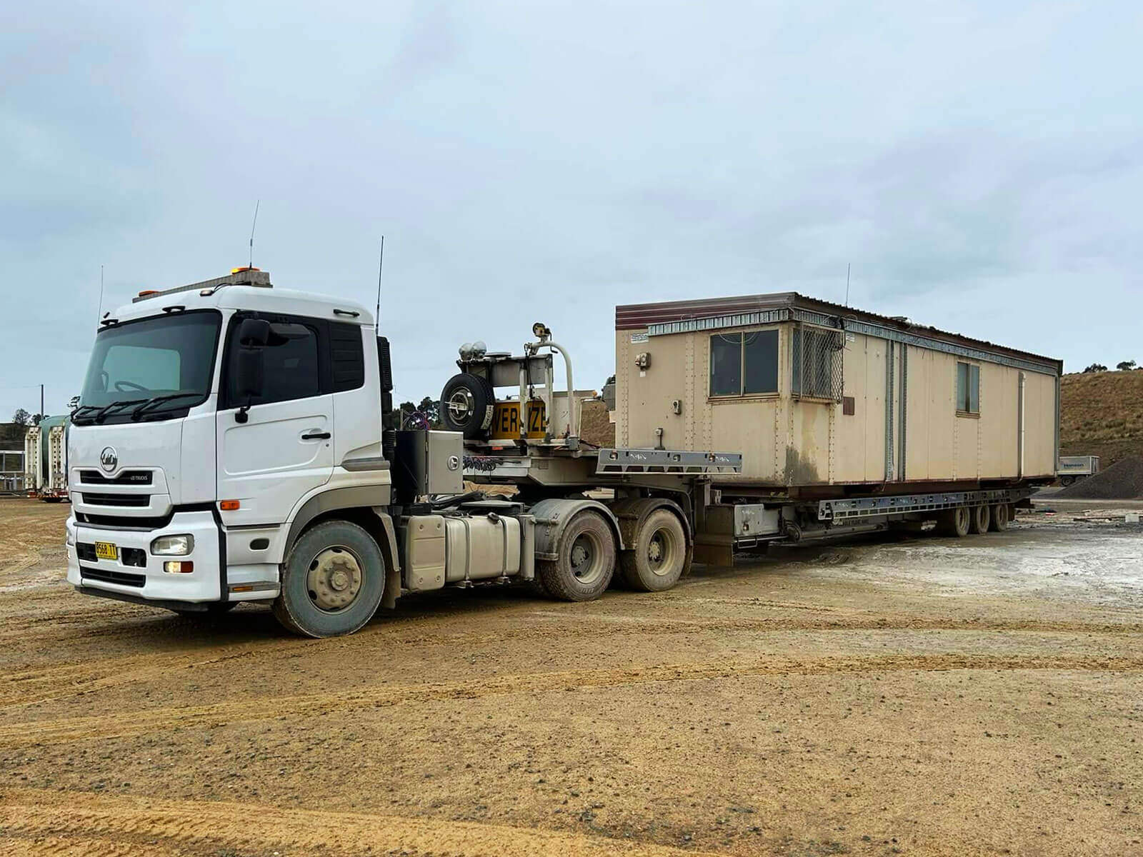 Float Transport Gallery 04 - Portable Building Transport - Ballina Tow Trucks NSW
