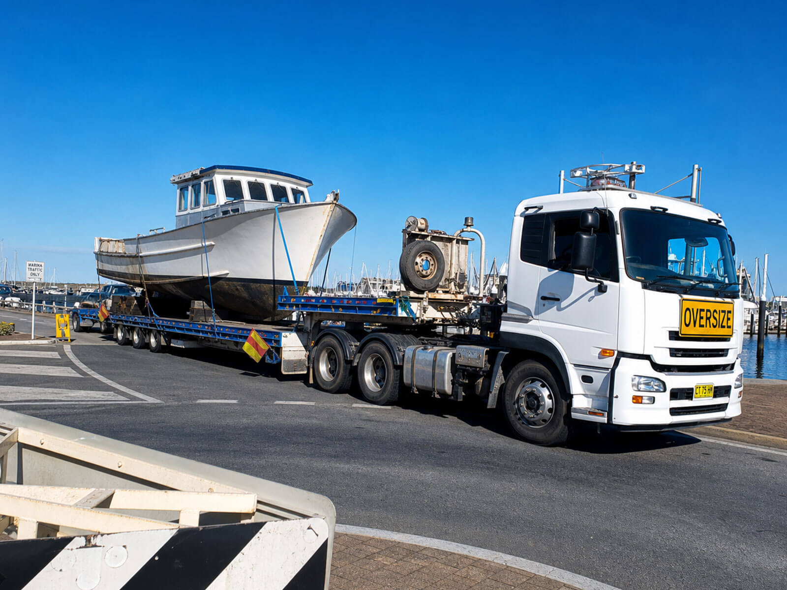 Float Transport Gallery 07 - Boat Vehicle Transport - Ballina Tow Trucks NSW